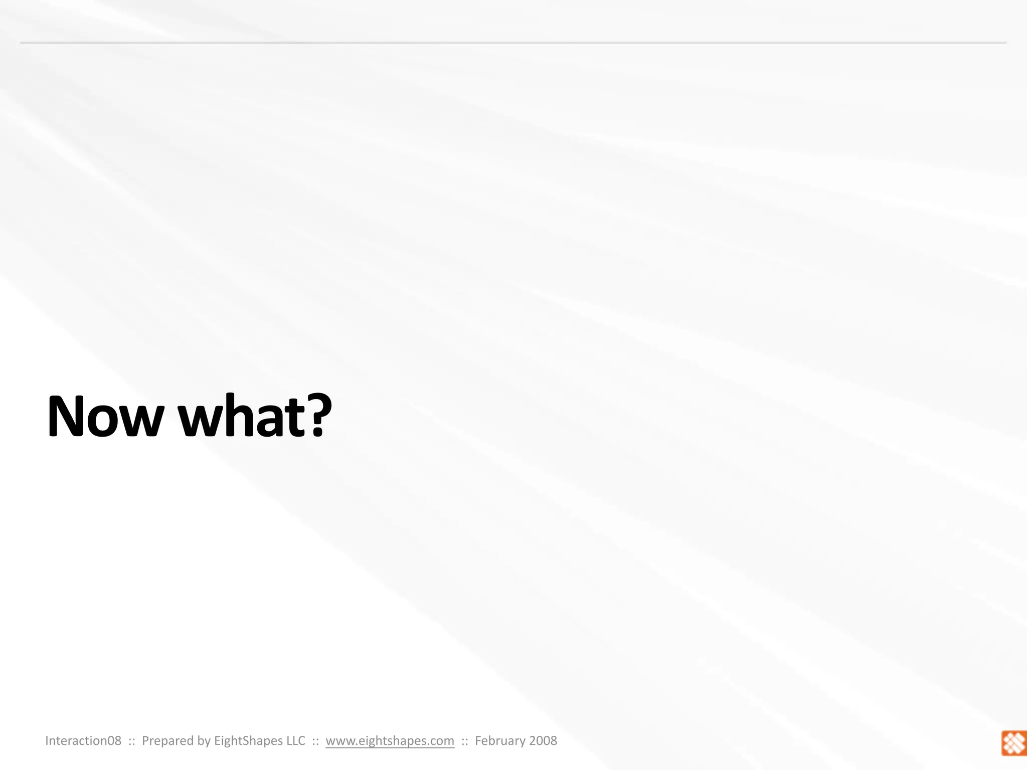 Concept Models ~ Interaction08