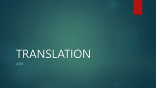 Concept-of-Translation powerpoint presentation | PPTX