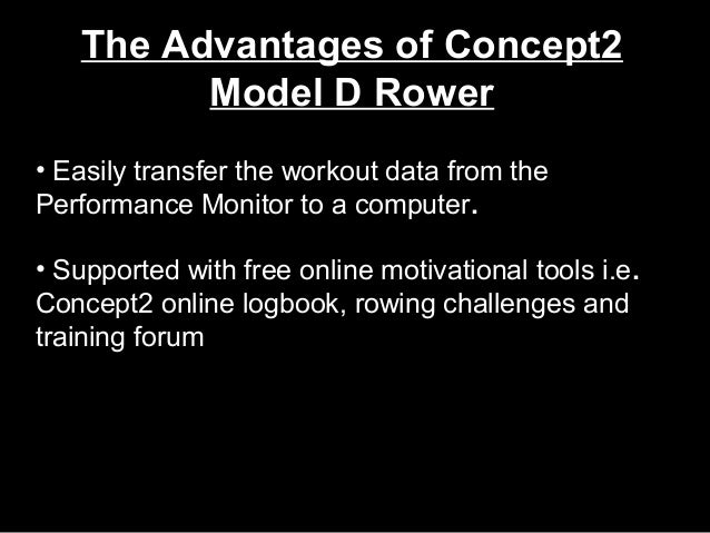 concept 2 rower online logbook