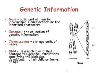 Concept and basics of genetics | PPT