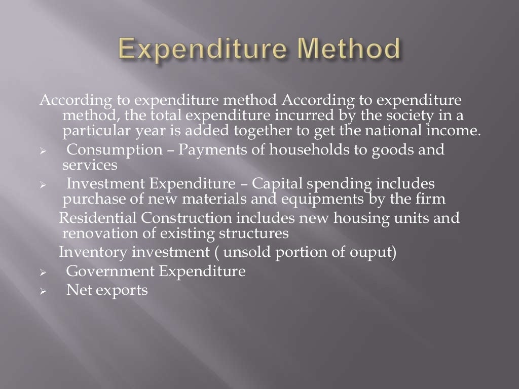 Concept and definition of national income