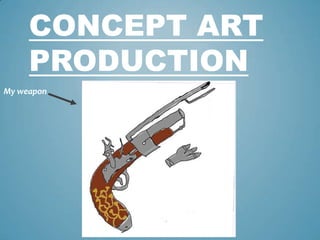 CONCEPT ART
PRODUCTION
My weapon

 