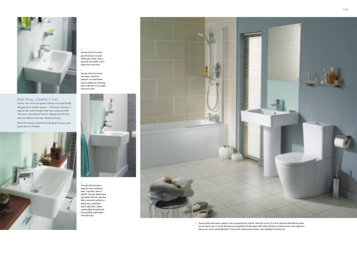 Bathroom Suites Ideal Standard Ireland Concept brochure 2011