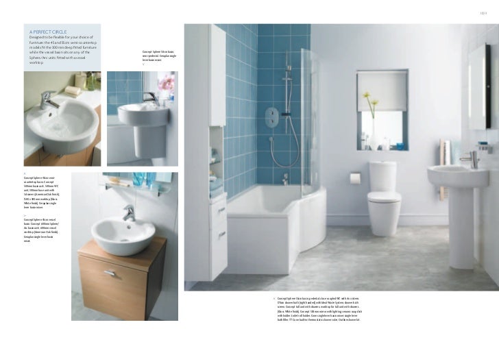 Bathroom Suites Ideal Standard Ireland Concept brochure 2011