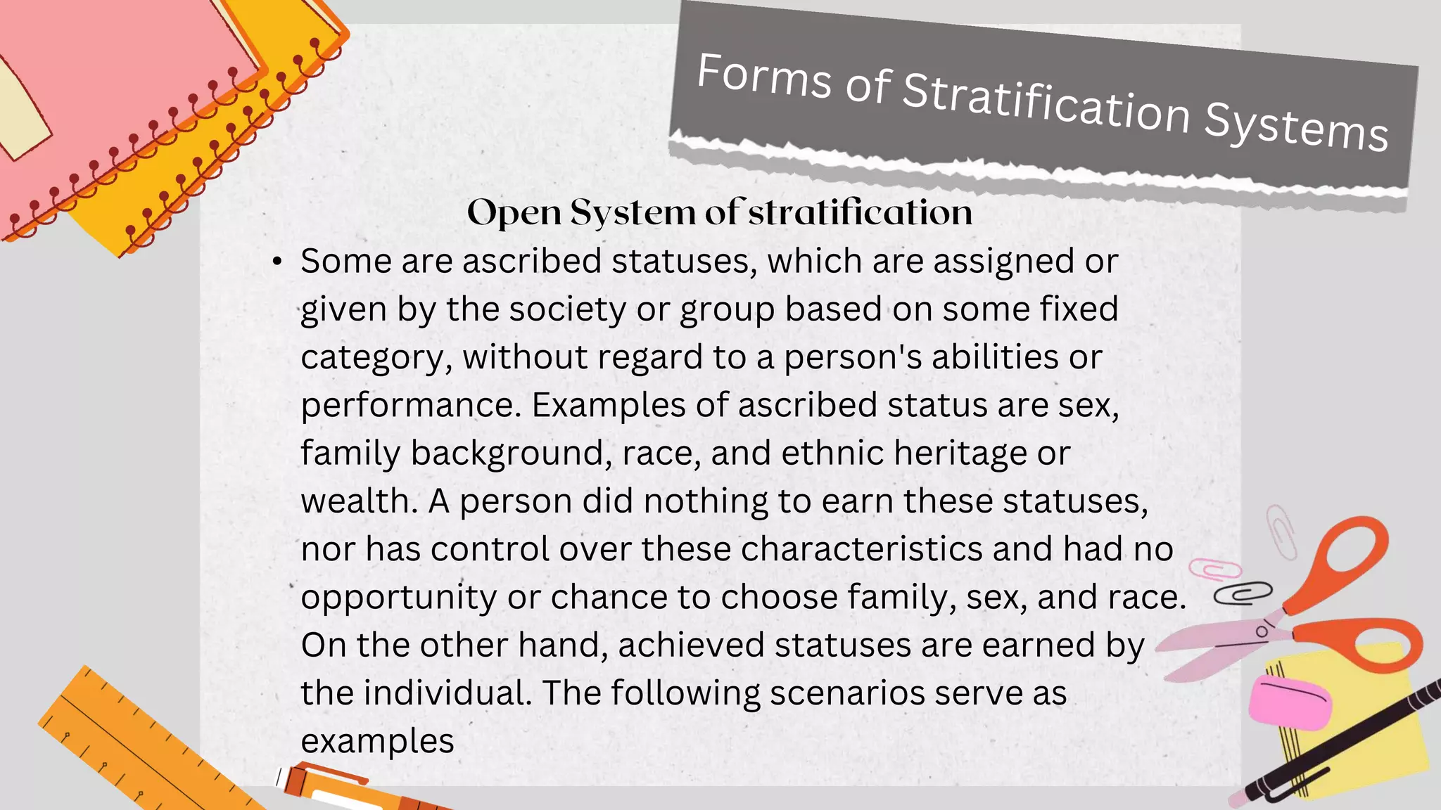 Strtification Example Images Concept, Characteristics and forms of Stratification (1).pptx