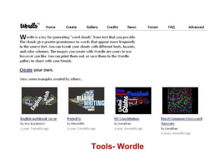 Tools- Wordle 