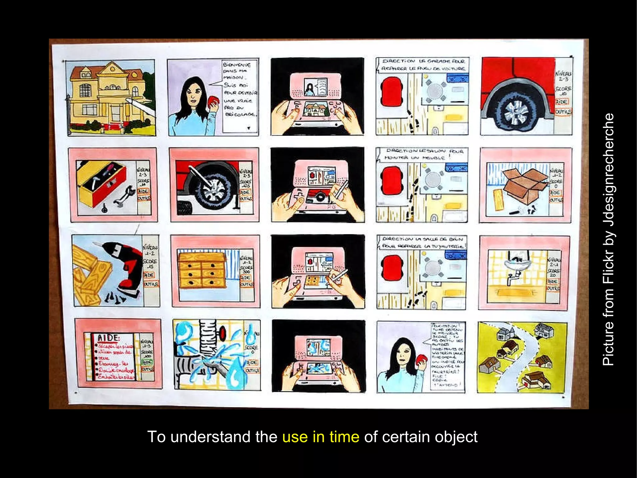 To understand the  use in time  of certain object Picture from Flickr by Jdesignrecherche 