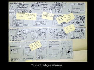 To enrich dialogue with users 