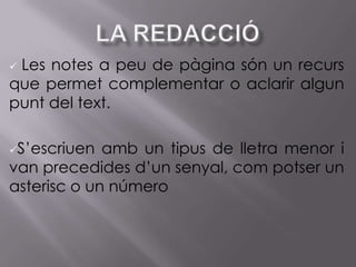  Revisió de la feina feta