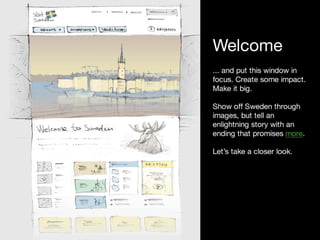 VisitSweden Creative Solution Proposal