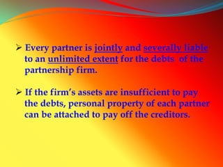 CONCEPT & FEATURES OF PARTNERSHIP | PPTX