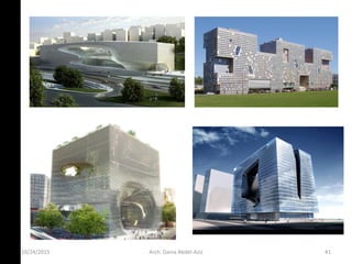 10/24/2015 Arch. Dania Abdel-Aziz 41
 