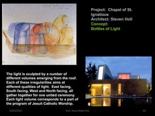 10/24/2015 Arch. Dania Abdel-Aziz 63
 