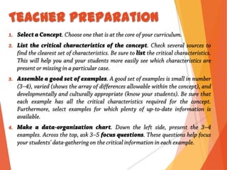 Teacher Preparation
 