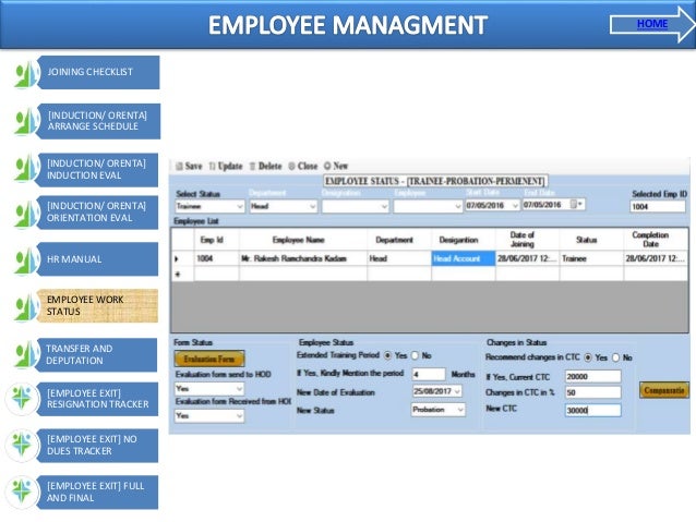 Concept Hrms