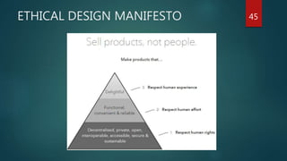 ETHICAL DESIGN MANIFESTO 45
 