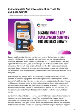 Custom Mobile App Development Services for Business Growth.pdf