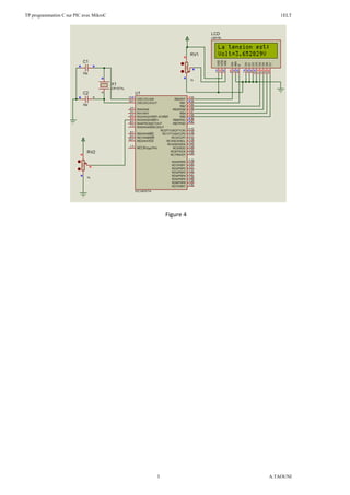 TP programmation C sur PIC avec MikroC 1ELT
3 A.TAOUNI
Figure 4
 
