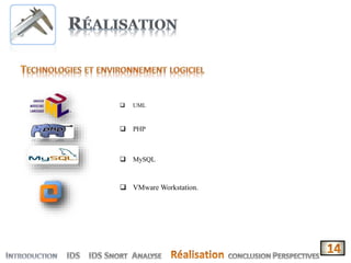  UML
 PHP
 MySQL
 VMware Workstation.
 