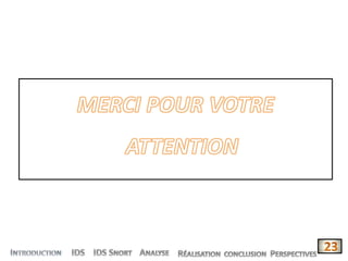 IDS,SNORT ET SÉCURITÉ RESEAU