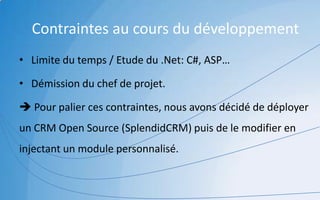 Conception / Interfaces