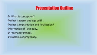Conception presentation | PPTX