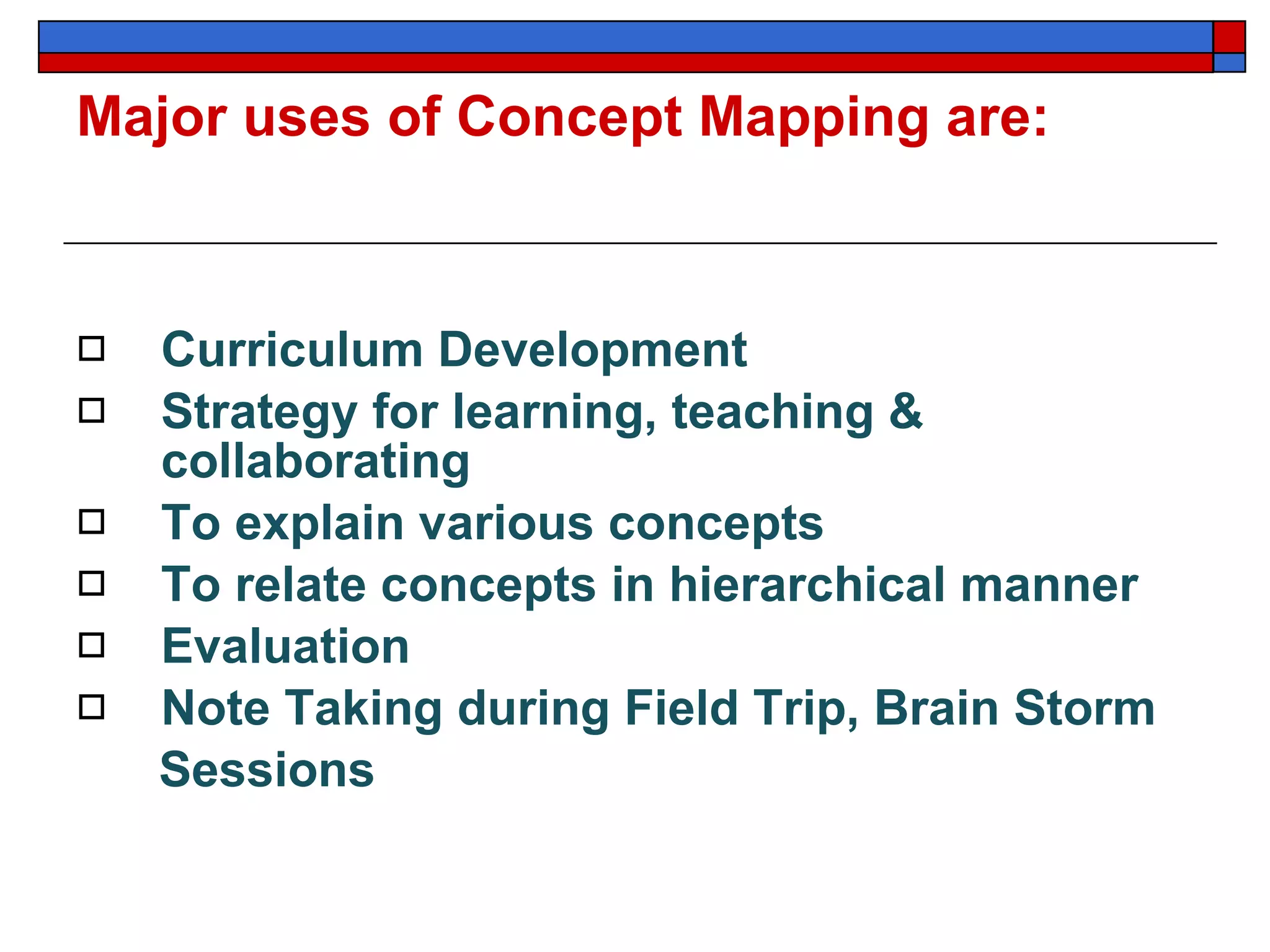 Concept map as the basis for curriculum development | PPT