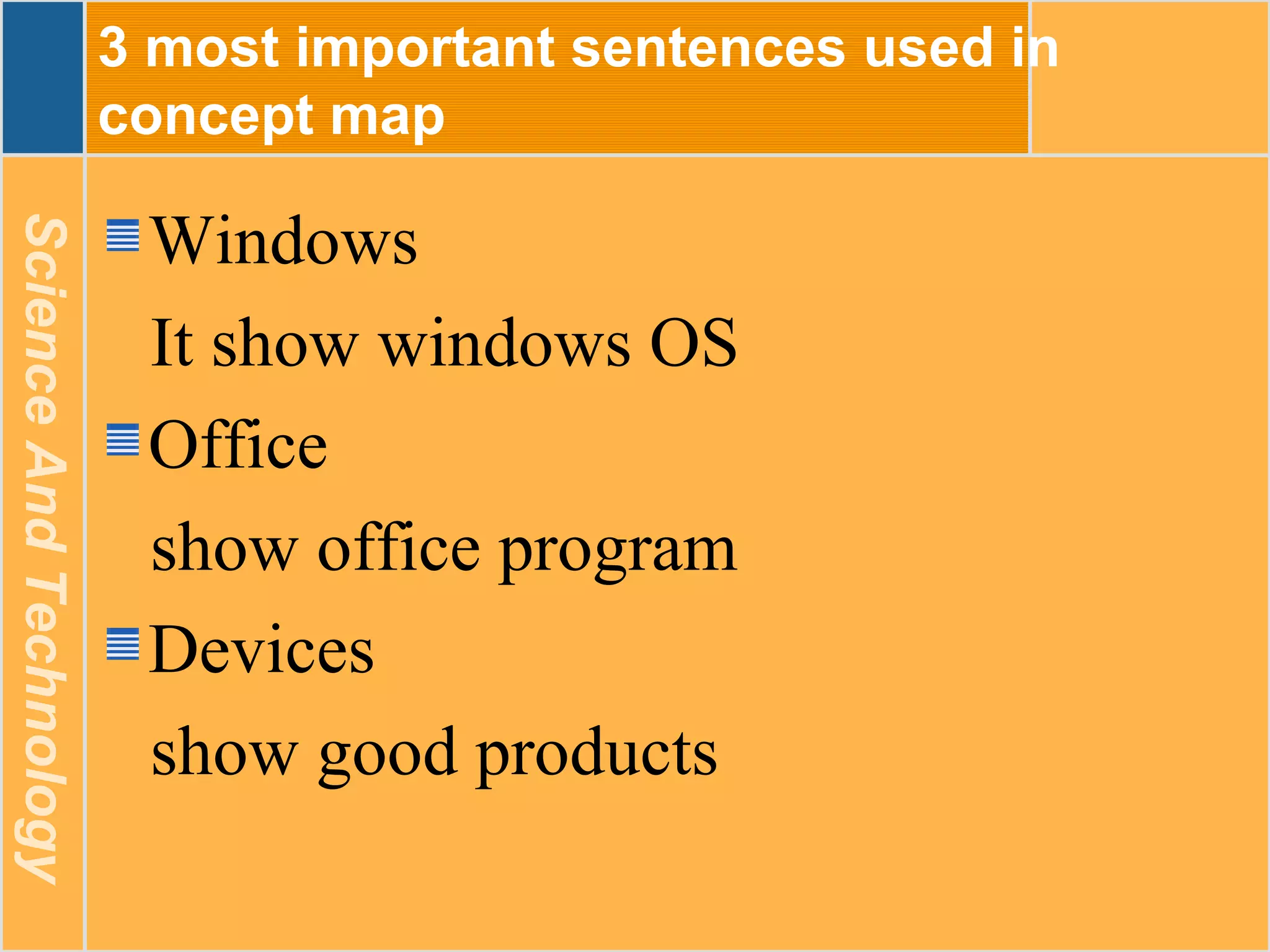 Concept map of microsoft | PPT