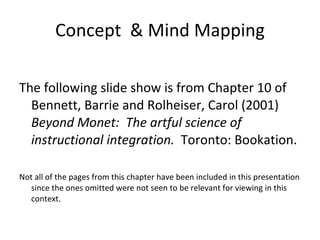 Concept  & Mind Mapping ,[object Object],[object Object]