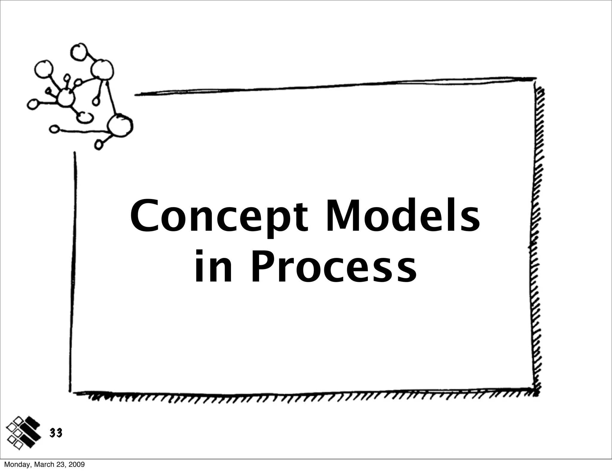 Modeling Concepts ~ IA Summit 2009