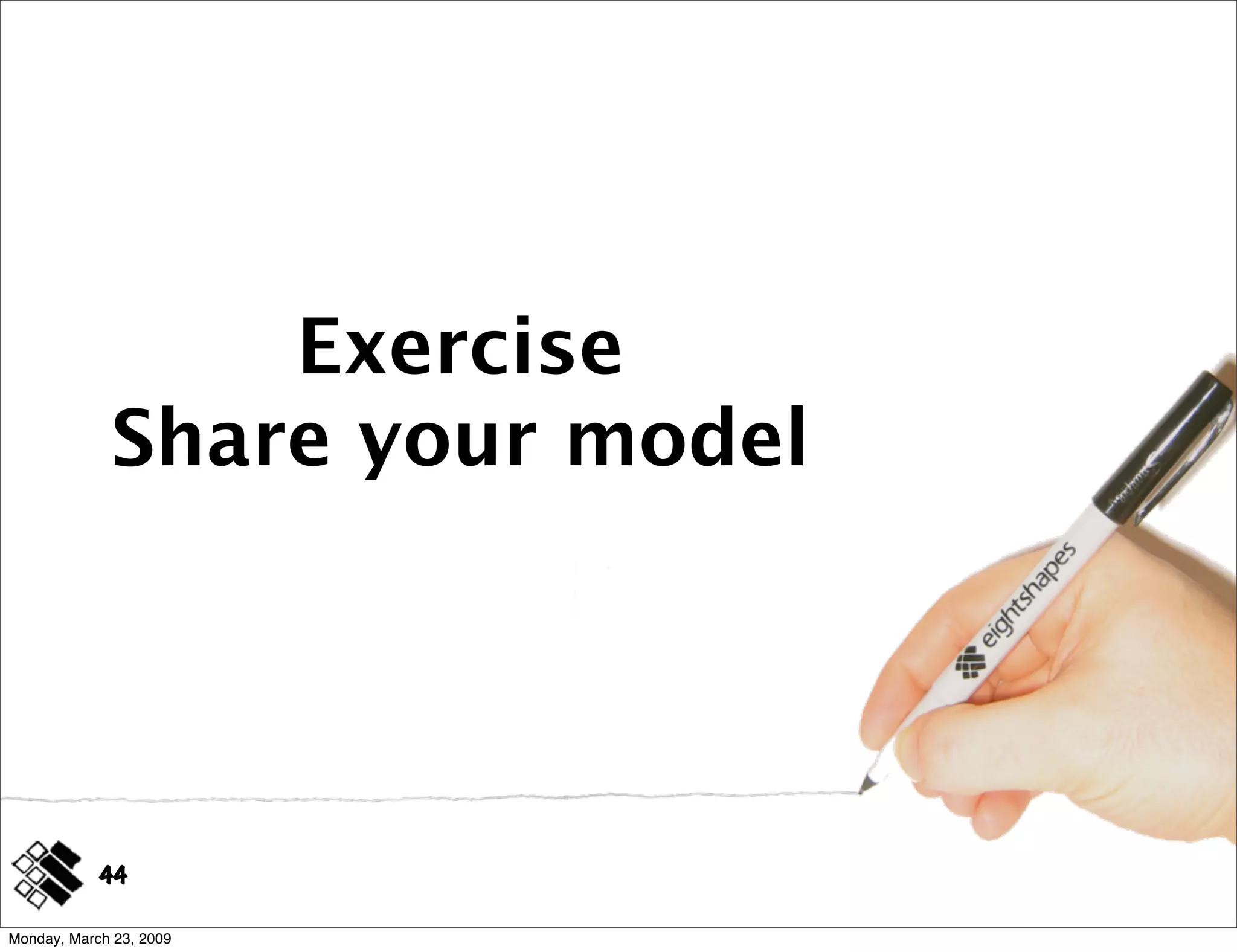 Modeling Concepts ~ IA Summit 2009