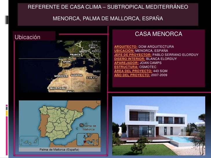 Construcción en clima cálido subtropical