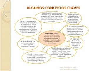 ALGUNOS CONCEPTOS CLAVES Patricia Carmona Zarza; Grupo: T7  Correo: pathscrazy@hotmail.com 