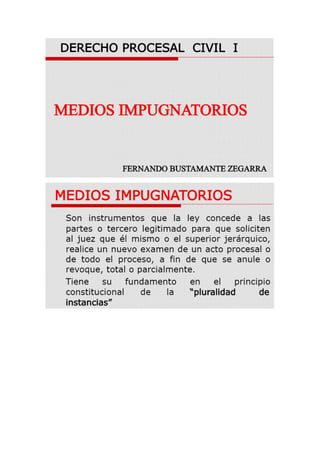 Concepto basico de impugnacion