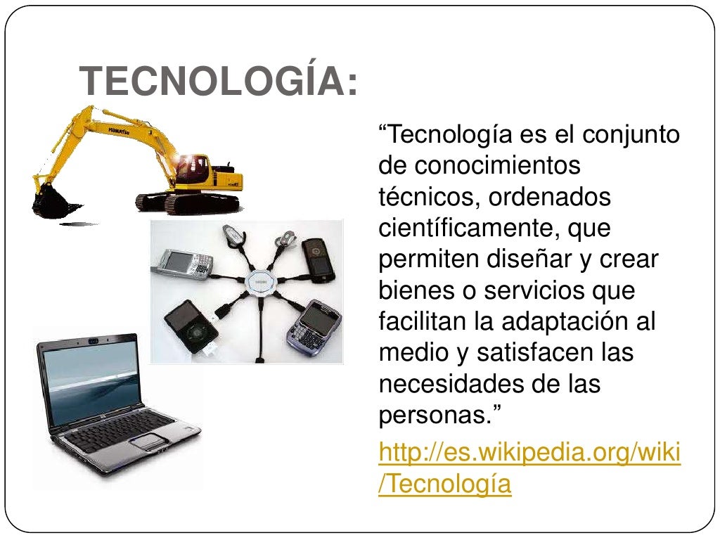 Concepto básico de tecnología