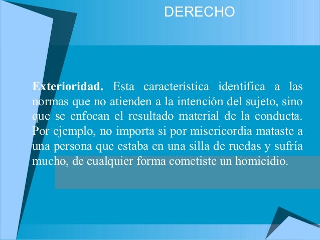 Concepto de derecho Concepto de derecho