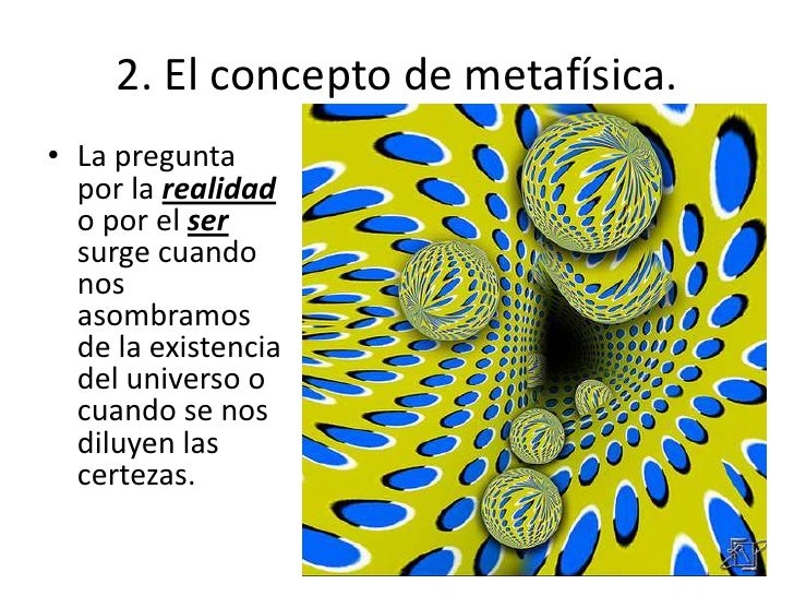 Explique De Que Maneira A Metafísica Problematiza O Mundo