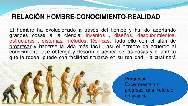 Concepto de realidad y conocimiento