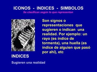 Simbolo Indice Concepto de semiotica | PPT