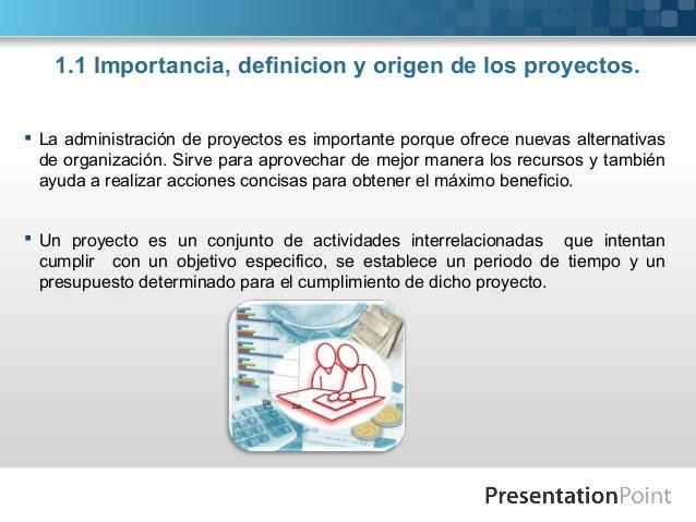 Concepto e importancia de los proyectos