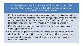 Concepto espacial en educacion parvularia