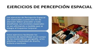 Concepto espacial en educacion parvularia