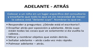 Concepto espacial en educacion parvularia