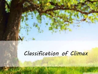 Classification of Climax
 