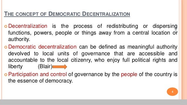 Democratic Decentralization In India – ZUCNYS