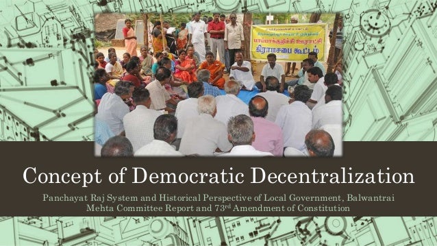 essay on democratic decentralisation