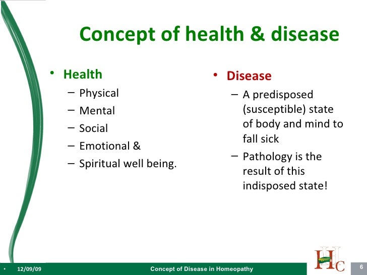 what are the concepts of communicable diseases