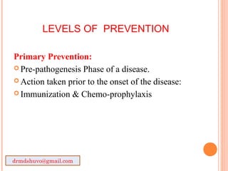 Concept of disease prevention and control 1234 | PPT