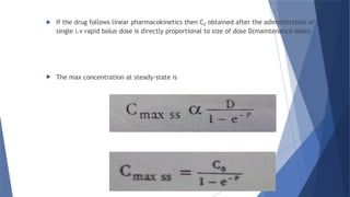CONCEPT OF DOSING and KINETICS OF ELIMINATION.pptx