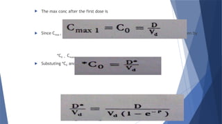 CONCEPT OF DOSING and KINETICS OF ELIMINATION.pptx